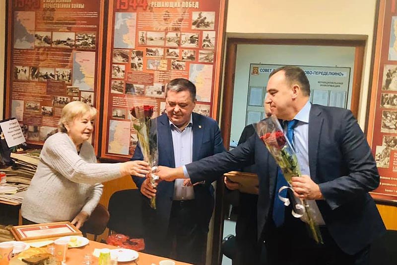 Поздравляем с 90-летием Блаженкова Виктора Васильевича и Корнилину Валентину Ефимовну!